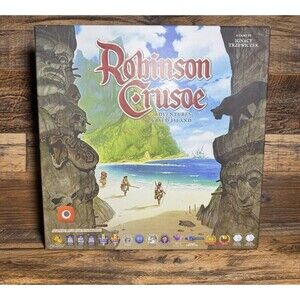 Robinson Crusoe Adventures on the Cursed Island Board Game - Preowned - Complete